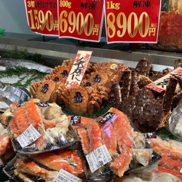 被美禁運(yùn)的雪蟹，在日本出現(xiàn),！