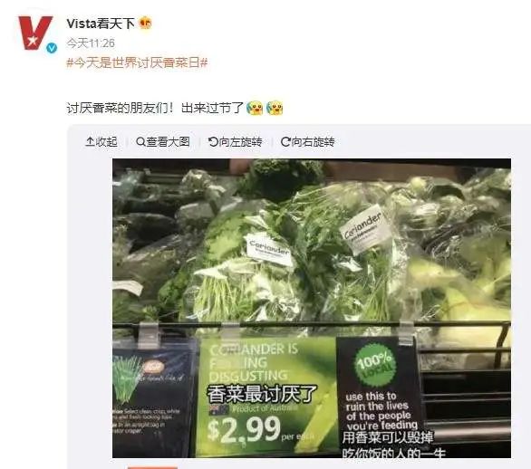 奇怪的知识又增加了，今天是“世界讨厌香菜日”？