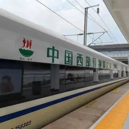 重庆梁平以“中国西部预制菜之都”冠名列车，宣扬城市名片