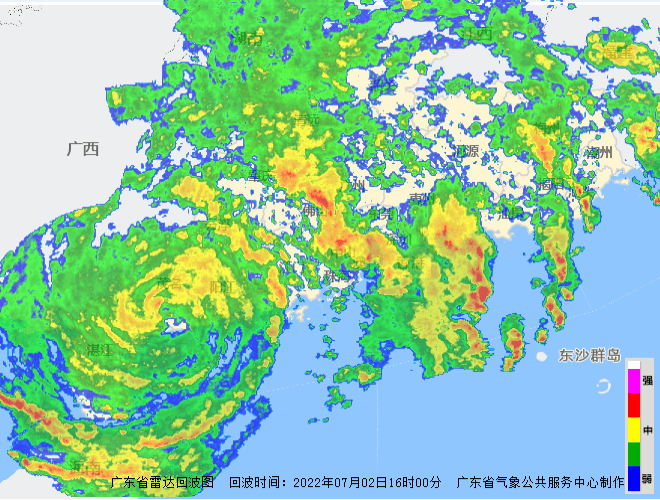 暴雨持续！“暹芭”已到广西，广州仍有9